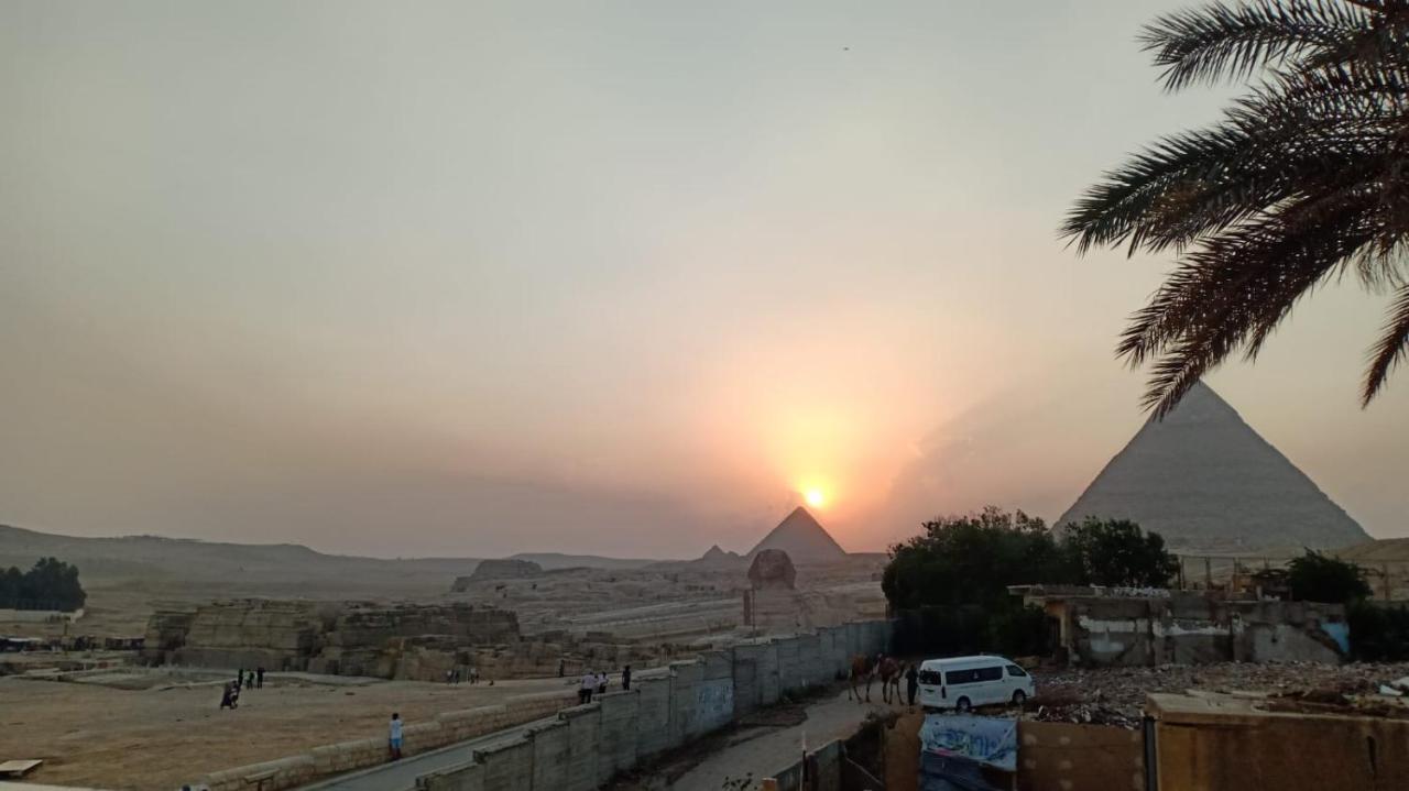 Pyramids Overlook Inn Kafret el-Gabal Exterior foto