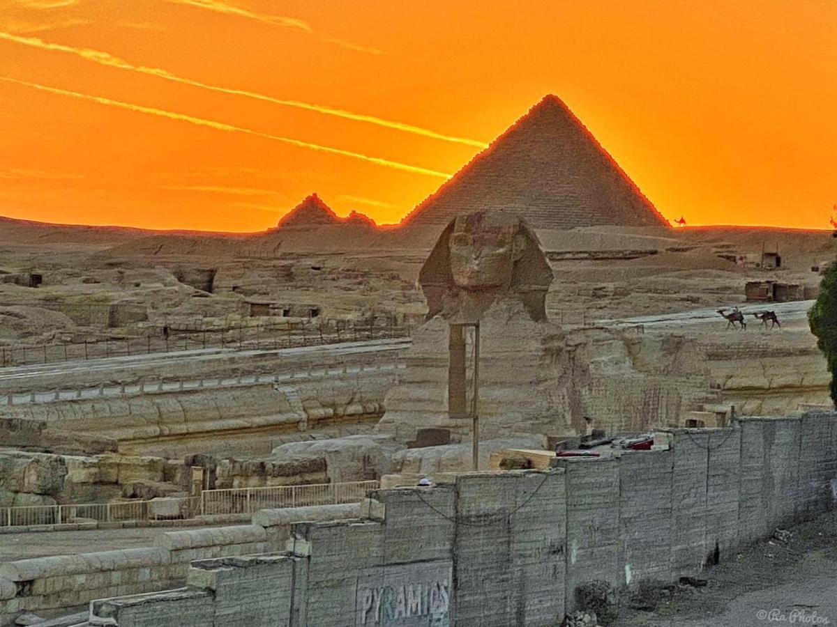 Pyramids Overlook Inn Kafret el-Gabal Exterior foto