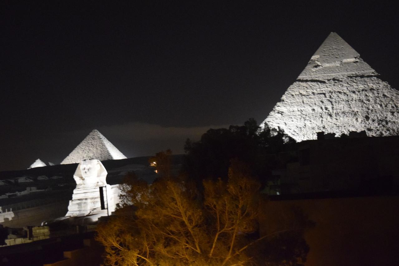 Pyramids Overlook Inn Kafret el-Gabal Exterior foto