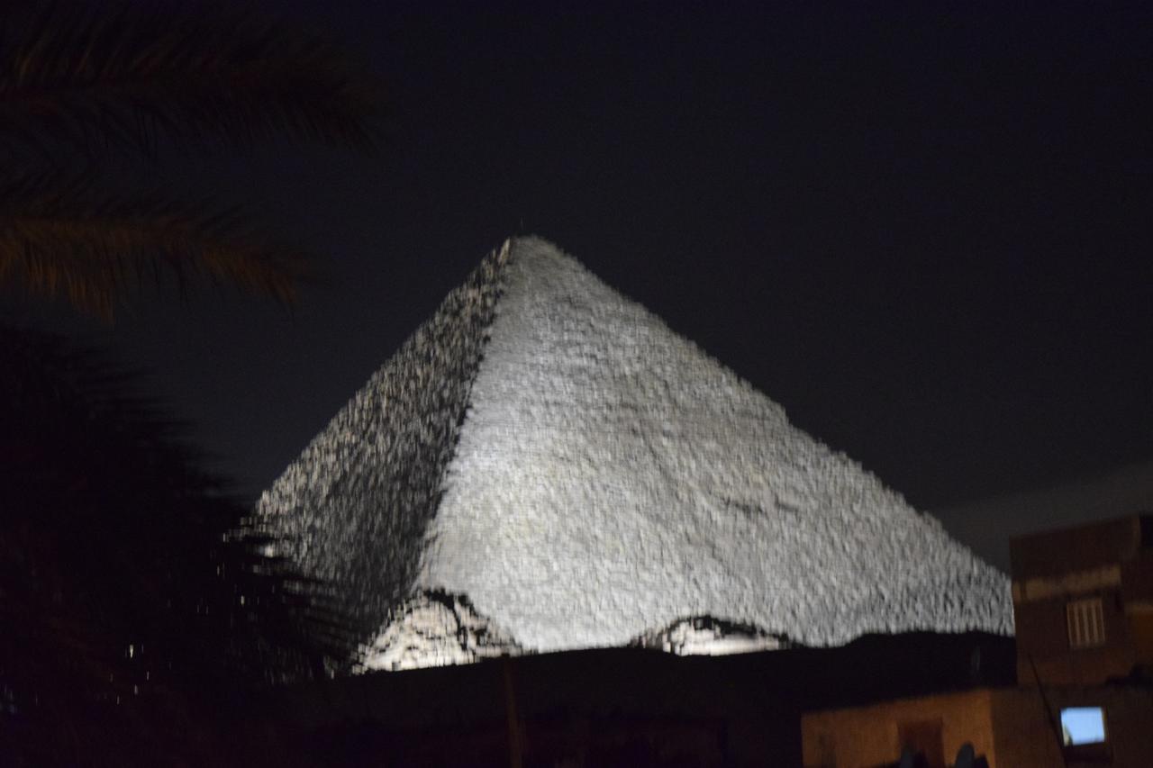 Pyramids Overlook Inn Kafret el-Gabal Exterior foto