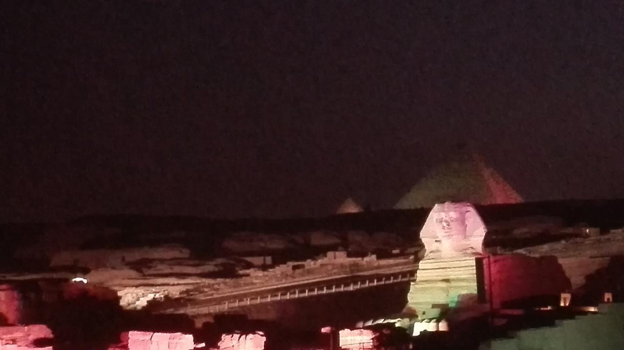 Pyramids Overlook Inn Kafret el-Gabal Exterior foto