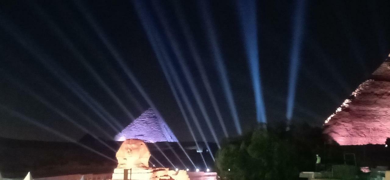 Pyramids Overlook Inn Kafret el-Gabal Exterior foto
