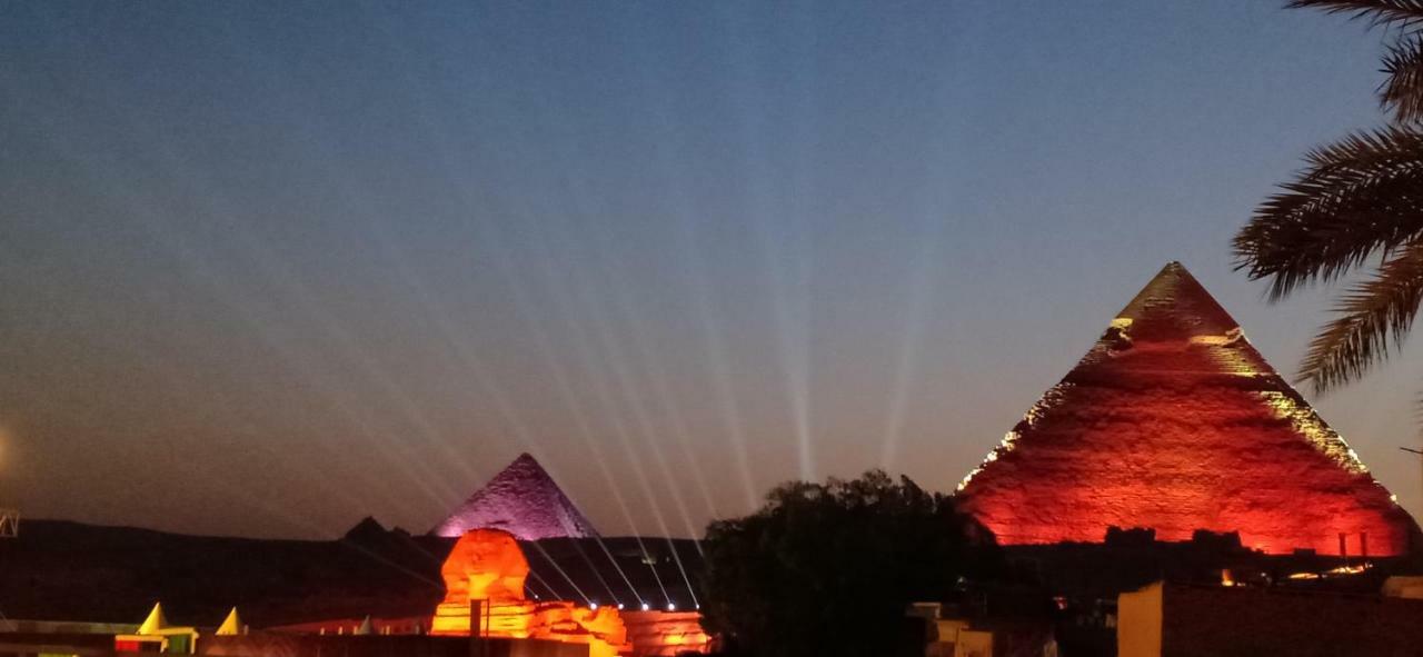 Pyramids Overlook Inn Kafret el-Gabal Exterior foto