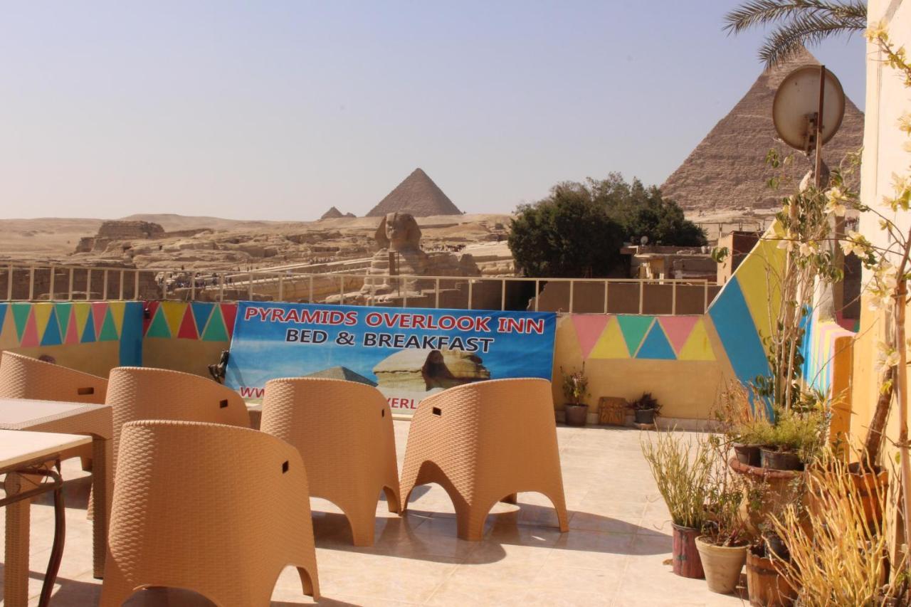 Pyramids Overlook Inn Kafret el-Gabal Exterior foto